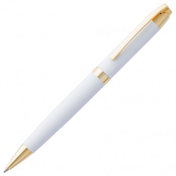 Купить Ручка шариковая Razzo Gold, белая