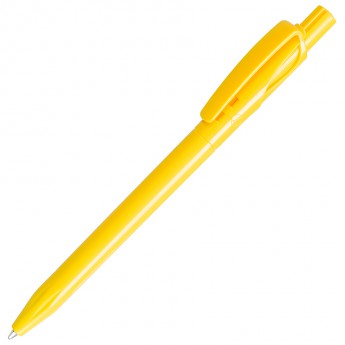 Купить Ручка шариковая TWIN SOLID, желтый, пластик