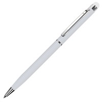 TOUCHWRITER, ручка шариковая со стилусом для сенсорных экранов, белый/хром, металл  