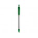Ручка пластиковая шариковая "Каприз Сильвер" с логотипом