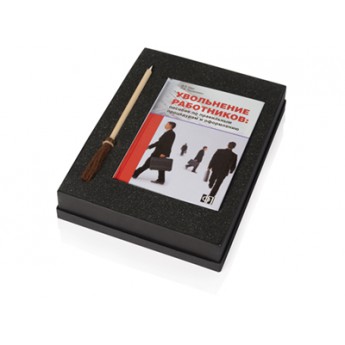 Купить подарочный набор «Кадровая политика» (книга и шариковая ручка) с логотипом 
