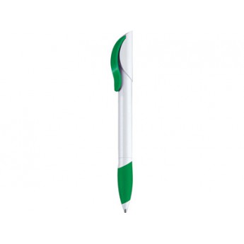 Ручка пластиковая шариковая "Hattrix Soft" с логотипом