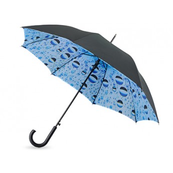Купить  Зонт-трость «Капли воды» с логотипом 
