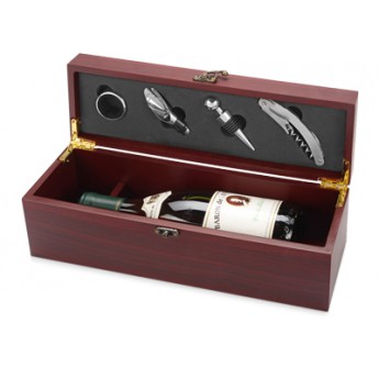 Купить подарочный набор для вина «Венге» с логотипом 