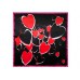 Купить набор брелок «Сердце» (платок шелковый) с логотипом 