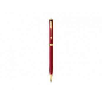 Ручка Parker шариковая "Sonnet Red Lacquer GT" с логотипом