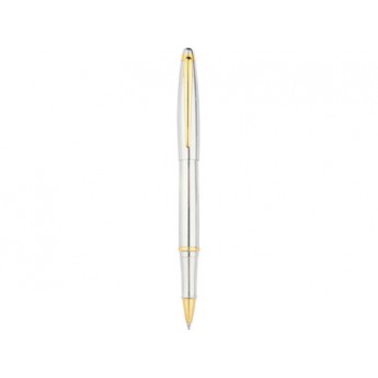 Ручка металлическая роллер "Ривьера" с логотипом