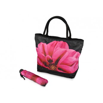 Купить подарочный набор «Георгин» (зонт и сумка) с логотипом 