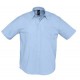 Рубашка мужская с коротким рукавом «BRISBANE» (голубая)