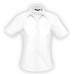 Купить женскую рубашку с коротким рукавом «ELITE» (белая)