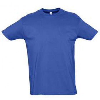 Купить ярко-синюю футболку «IMPERIAL 190» с логотипом 