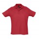 Рубашка поло мужская SUMMER 170, красная