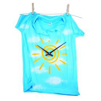 Купить Часы «Рубашка», небесно-голубые