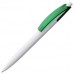 Купить Ручка шариковая Bento, белая с зеленым