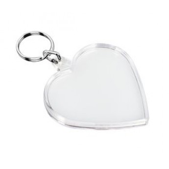Купить Брелок «Сердце», прозрачный