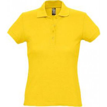 Купить Рубашку поло женскую PASSION 170, желтая