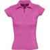 Купить Рубашка поло женская без пуговиц PRETTY 220, ярко-розовая