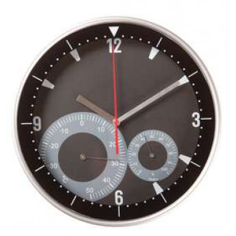 Купить Часы настенные с термометром и гигрометром