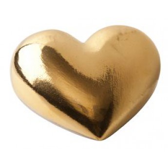 Купить Фарфоровое сердце Golden Heart