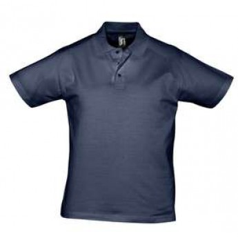 Купить Рубашка поло мужская Prescott men 170, темно-синяя (кобальт)