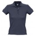 Купить Рубашка поло женская PEOPLE 210, темно-синяя (navy)