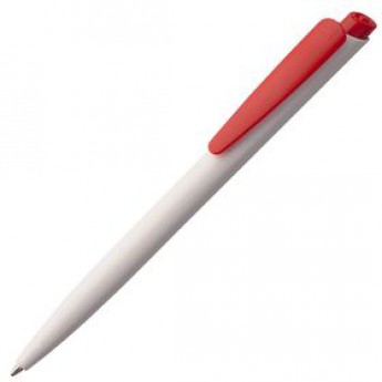 Купить Ручка шариковая Senator Dart Polished, бело-красная