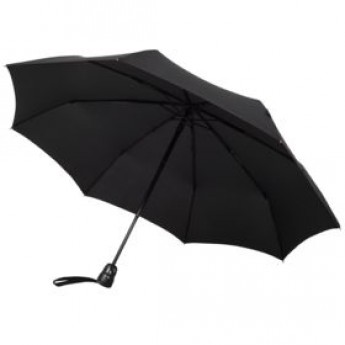 Купить  Зонт GRAN TURISMO CARBON, черный с логотипом 