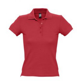 Купить Рубашка поло женская PEOPLE 210, красная