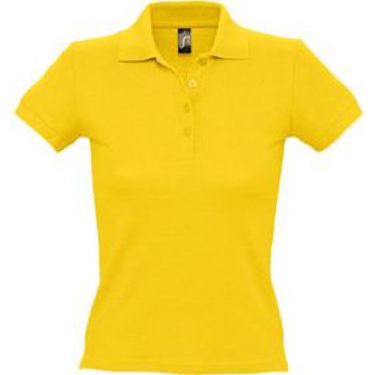 Купить Рубашка поло женская PEOPLE 210, желтая