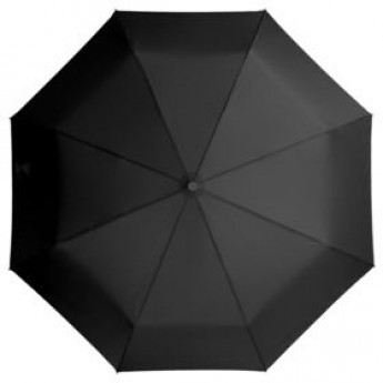 Купить  Зонт складной Unit Light, черный с логотипом 