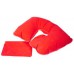 Купить Надувная подушка под шею в чехле Sleep, красная