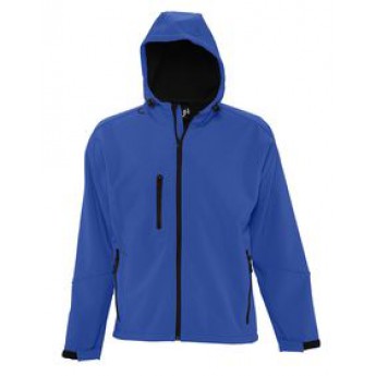 Купить Куртка мужская с капюшоном Replay Men 340, ярко-синяя