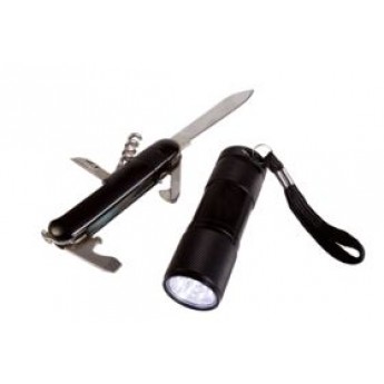 Купить Набор Keg: карманный нож и фонарик