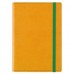 Купить блокнот «Vivid Colors» в мягкой обложке (желтый) с логотипом 