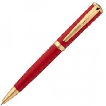 Купить Ручка шариковая Forza, красная с золотистым