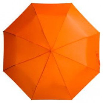 Купить  Зонт складной Unit Basic, оранжевый с логотипом 