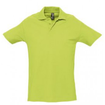Купить Рубашка поло мужская SPRING 210, зеленое яблоко