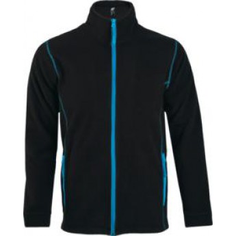 Купить Куртка мужская NOVA MEN 200, черная с ярко-голубым