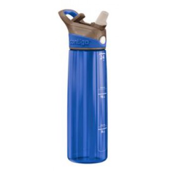Купить синюю спортивную бутылку для воды «Addison» с логотипом 