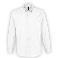 Рубашка мужская с длинным рукавом «BEL AIR» (белая)