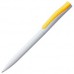 Купить Ручка шариковая Pin, белая с желтым