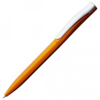 Купить Ручка шариковая Pin Silver, оранжевая