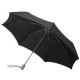 Зонт Alu Drop, полуавтомат, черный