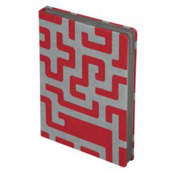 Купить Ежедневник Labyrinth, недатированный, красный