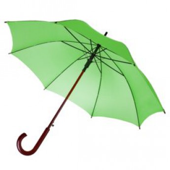 Купить  Зонт-трость Unit Standard, зеленое яблоко с логотипом 
