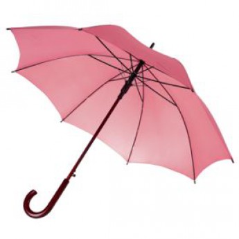 Купить  Зонт-трость Unit Standard, розовый с логотипом 