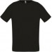 Купить футболка унисекс «SPORTY 140» (черная) с логотипом 