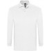 Купить Рубашка поло мужская с длинным рукавом WINTER II 210 белая