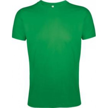 Купить Футболка мужская приталенная REGENT FIT 150, ярко-зеленая