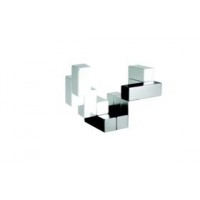 Головоломка-антистресс Cube, малая, хром